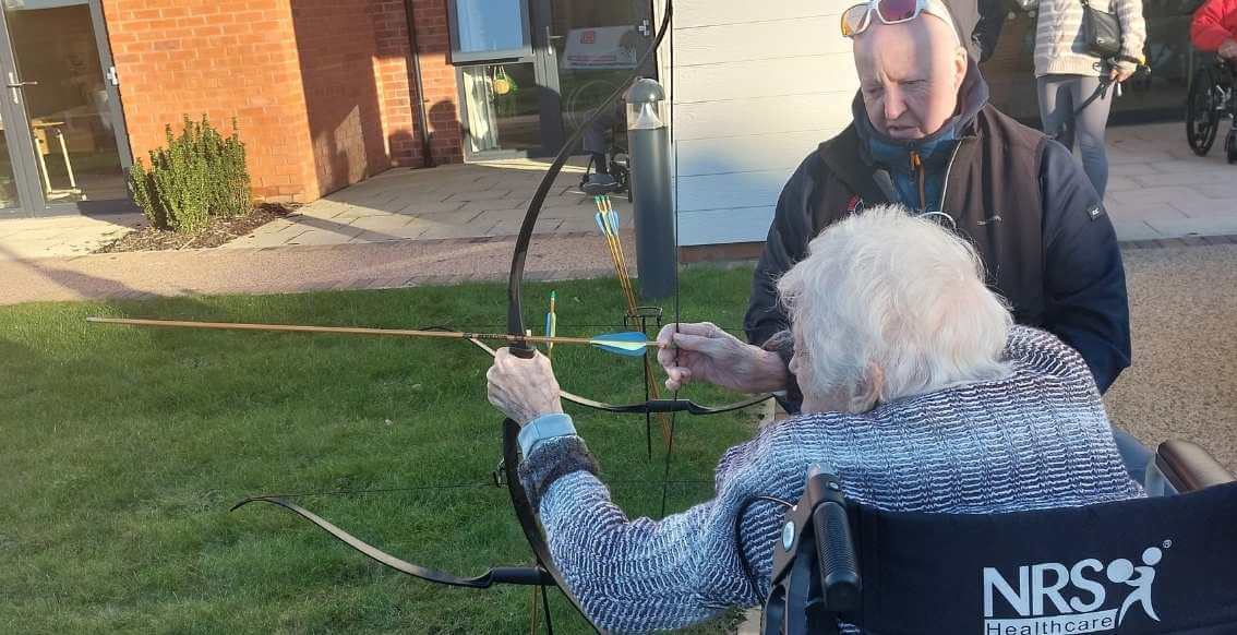 Bullseye at Alexandra Mill’s archery afternoon