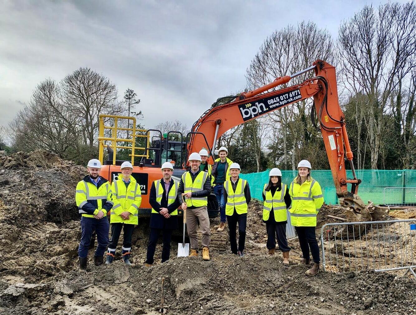 Breaking ground on eco-friendly care home in Havant!